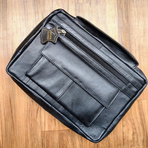 Genuine Leather Bible Organizer Book Cover for Unisex - Picture 9 of 10